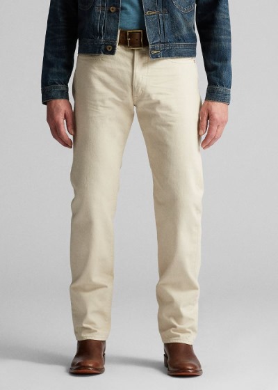 Ralph Lauren Straight Fit Jeans Herre Danmark (SHJQI9152)